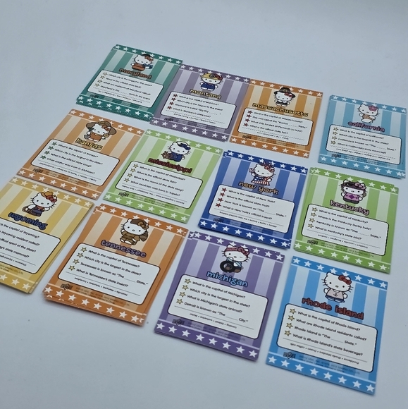 Sanrio Hello Kitty America The Beautiful State Card Upper Deck Trading Cards - Picture 4 of 4